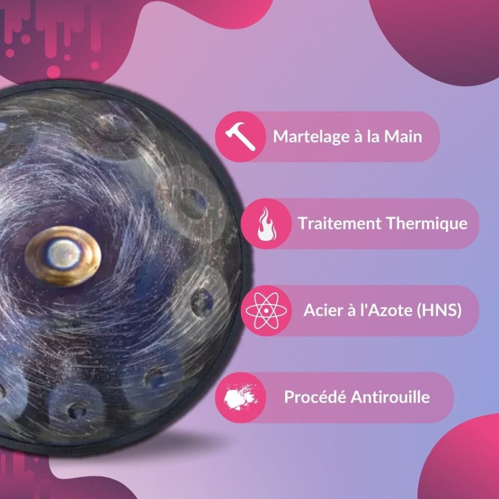Handpan 10 Notes - Supernova - Ré Mineur (2)