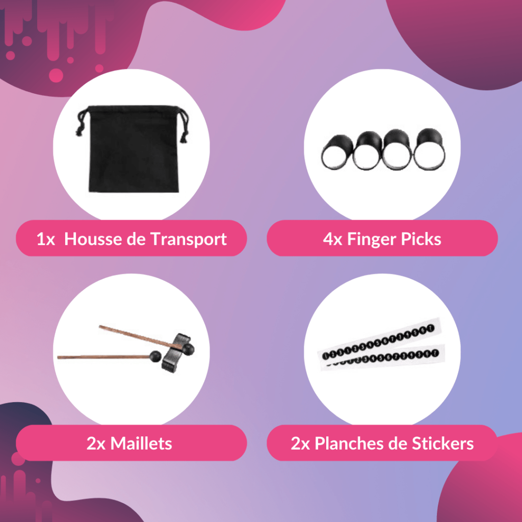 Accessoires pour tambour à langues acier - Visuel 5